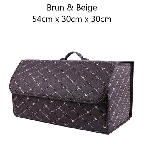 Organisateur Coffre Voiture Pliable 49€ - Boîte Rangement 3 Tailles | Matscarlux™